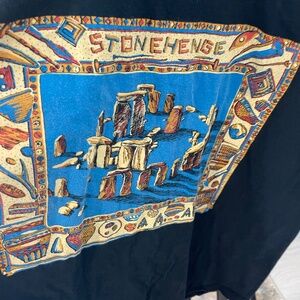 Vintage Stonehenge Graphic  T-Shirt By English Heritage- Large